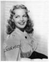 The photo image of Elyse Knox, starring in the movie "Bud Abbott and Lou Costello in Hit The Ice"