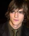 The photo image of Ashton Kutcher, starring in the movie "Just Married"