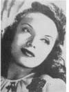 The photo image of Dora Luz, starring in the movie "The Three Caballeros"