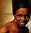 The photo image of Miriam Makeba, starring in the movie "Soul Power"