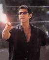 The photo image of Ian Malcolm, starring in the movie "The Blackout"
