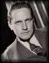 The photo image of Fredric March, starring in the movie "Dr. Jekyll and Mr. Hyde"