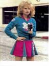 The photo image of Kelli Maroney, starring in the movie "Night of the Comet"