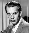 The photo image of Raymond Massey, starring in the movie "East of Eden"