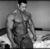 The photo image of Frank McGrath, starring in the movie "Hondo"