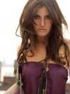 The photo image of Idina Menzel, starring in the movie "Rent"
