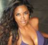The photo image of Kenya Moore, starring in the movie "Waiting to Exhale"