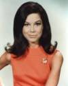 The photo image of Mary Tyler Moore, starring in the movie "Flirting with Disaster"