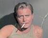 The photo image of Vic Morrow, starring in the movie "Twilight Zone: The Movie"