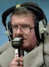 The photo image of John Motson, starring in the movie "Flushed Away"