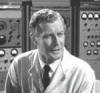 The photo image of Edward Mulhare, starring in the movie "Our Man Flint"