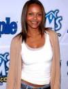 The photo image of Samantha Mumba, starring in the movie "The Time Machine"