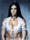 The photo image of Caroline Munro, starring in the movie "007 The Spy Who Loved Me"