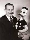 The photo image of Clarence Nash, starring in the movie "The Three Caballeros"
