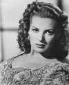 The photo image of Maureen O'Hara, starring in the movie "Mr. Hobbs Takes a Vacation"