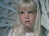 The photo image of Heather O'Rourke, starring in the movie "Poltergeist"