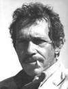 The photo image of Warren Oates, starring in the movie "The Wild Bunch"