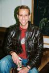 The photo image of Adam Pascal, starring in the movie "Rent"