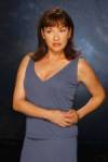 The photo image of Elizabeth Peña, starring in the movie "Blue Steel"