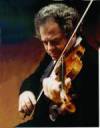 The photo image of Itzhak Perlman, starring in the movie "Fantasia/2000"