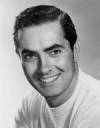 The photo image of Tyrone Power, starring in the movie "Witness for the Prosecution"