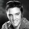 The photo image of Elvis Presley, starring in the movie "Kid Galahad"