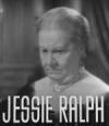 The photo image of Jessie Ralph, starring in the movie "Captain Blood"