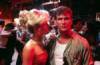 The photo image of Cynthia Rhodes, starring in the movie "Dirty Dancing"