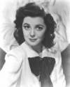 The photo image of Ann Rutherford, starring in the movie "Adventures of Don Juan"