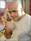 The photo image of Bas Rutten, starring in the movie "The Eliminator"