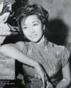 The photo image of Reiko Sato, starring in the movie "Flower Drum Song"