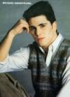 The photo image of Michael Schoeffling, starring in the movie "Sixteen Candles"
