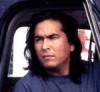 The photo image of Eric Schweig, starring in the movie "The Missing"