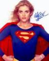 The photo image of Helen Slater, starring in the movie "Supergirl"
