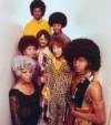 The photo image of Sly and the Family Stone, starring in the movie "Woodstock"