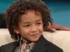 The photo image of Jaden Smith, starring in the movie "The Pursuit of Happyness"