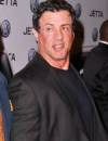 The photo image of Sylvester Stallone, starring in the movie "Lock Up"
