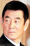 The photo image of Ken Takakura, starring in the movie "Black Rain"
