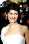 The photo image of Audrey Tautou, starring in the movie "The Da Vinci Code"
