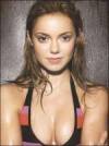 The photo image of Kara Tointon, starring in the movie "The Football Factory"