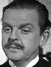 The photo image of David Tomlinson, starring in the movie "The Love Bug"