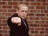 The photo image of Thomas Turgoose, starring in the movie "This Is England"