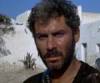 The photo image of Gian Maria Volonté, starring in the movie "A Fistful of Dollars"