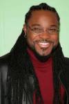 The photo image of Malcolm-Jamal Warner, starring in the movie "Drop Zone"