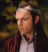 The photo image of Hugo Weaving, starring in the movie "The Lord of the Rings: The Two Towers"