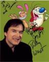 The photo image of Billy West, starring in the movie "Futurama: The Beast with a Billion Backs"