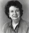 The photo image of Mary Wickes, starring in the movie "Abbott and Costello in Who Done It?"