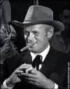 The photo image of Richard Widmark, starring in the movie "Two Rode Together"