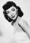 The photo image of Marie Windsor, starring in the movie "Abbott and Costello Meet the Mummy"