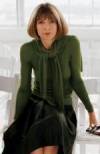 The photo image of Anna Wintour, starring in the movie "The September Issue"